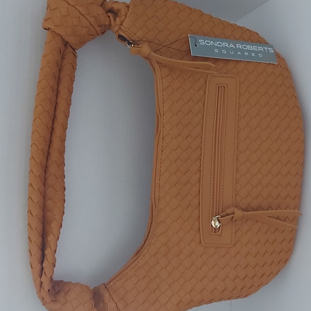 NWT Sondra Roberts Squared Hobo Bag